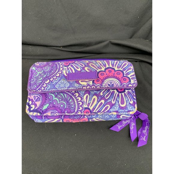 Vera Bradley Wallet ** Missing straps - Picture 1 of 8